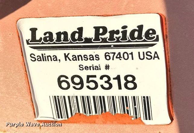 image for item DV2772 2011 Land Pride RCB6610 rotary mower