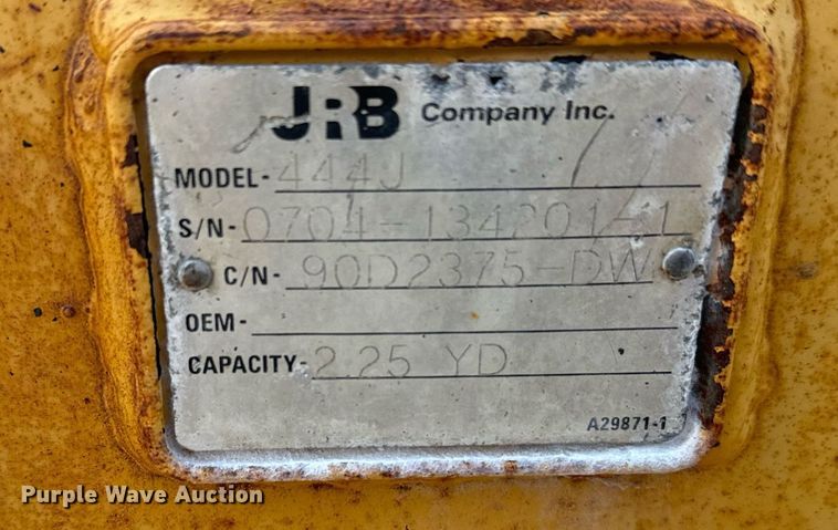 image for item DV2790 2005 John Deere 444J wheel loader