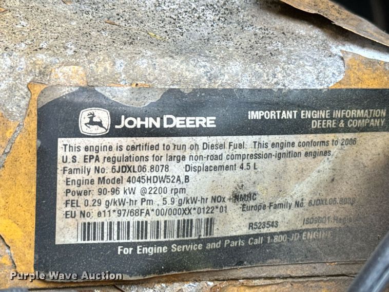 image for item DV2791 2006 John Deere 444J wheel loader