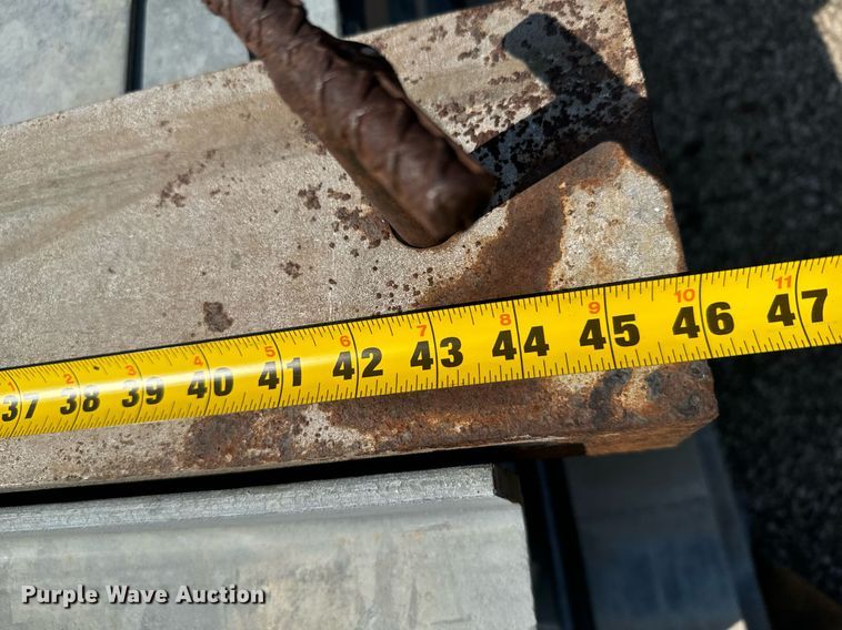 image for item DV2805 (56) pieces of galvanized channel iron