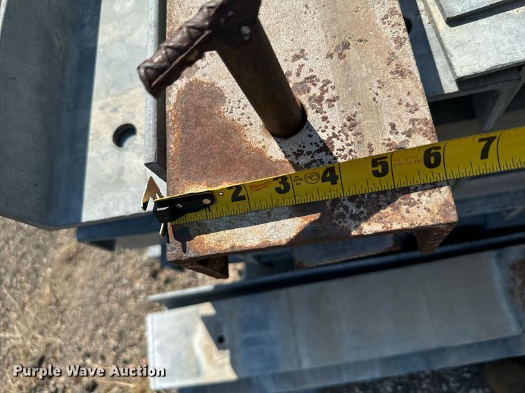 image for item DV2805 (56) pieces of galvanized channel iron