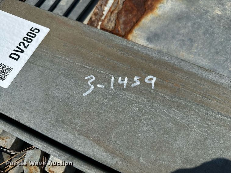 image for item DV2805 (56) pieces of galvanized channel iron