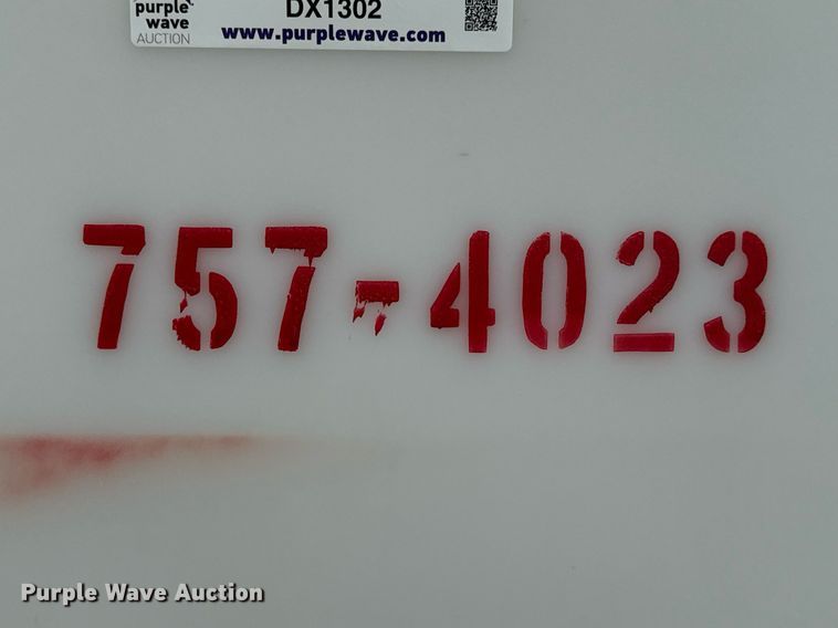 image for item DX1302 2003 Ace salt brine poly storage tank