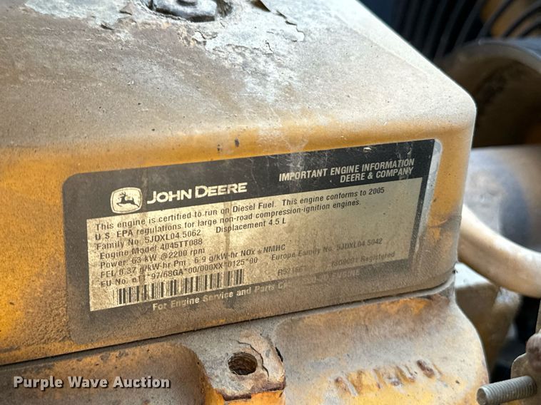 image for item EE7602 2005 John Deere 310G backhoe