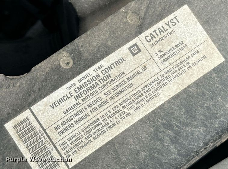 image for item EE7610 2008 Chevrolet Impala LS 