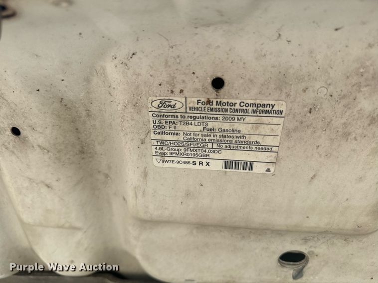 image for item EE7619 2009 Ford  Explorer XLT SUV