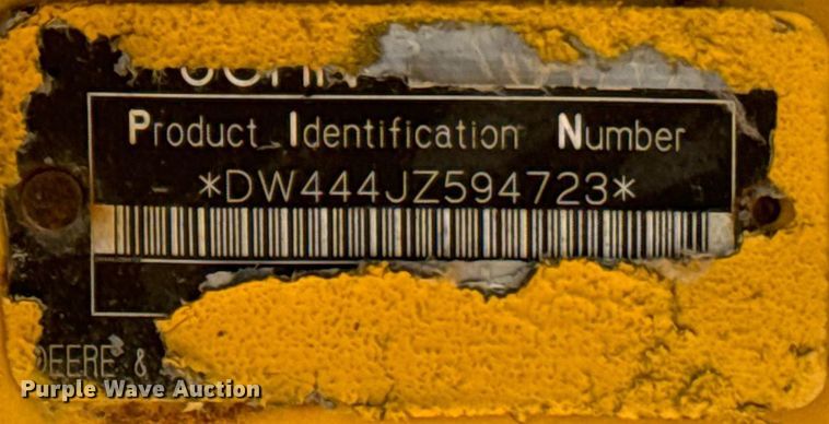 image for item EE7626 2005 John Deere 444J wheel loader