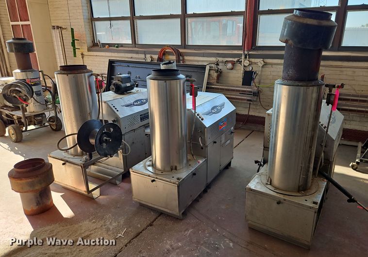 image for item EI8317 (3) Alkota 4201 NG UL hot pressure washers