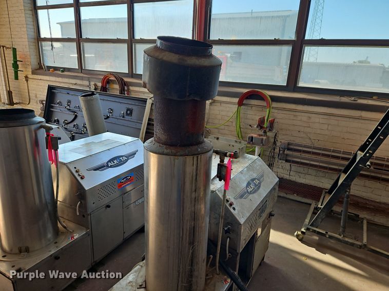 image for item EI8317 (3) Alkota 4201 NG UL hot pressure washers