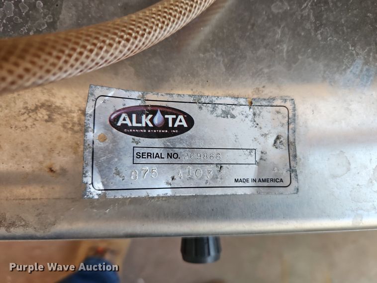 image for item EI8317 (3) Alkota 4201 NG UL hot pressure washers