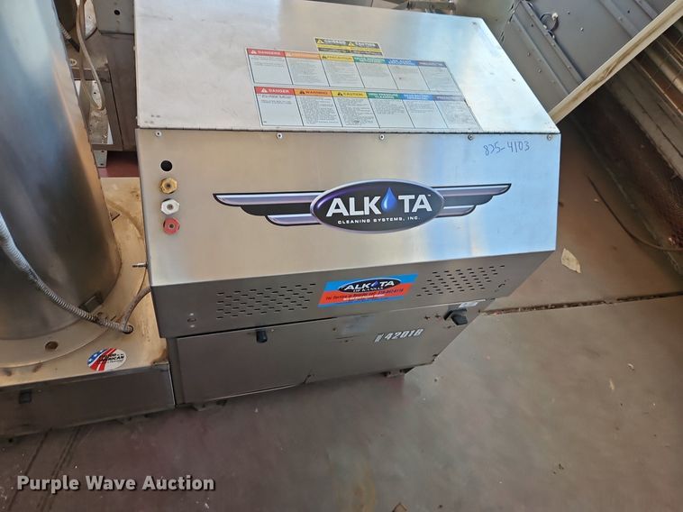 image for item EI8317 (3) Alkota 4201 NG UL hot pressure washers