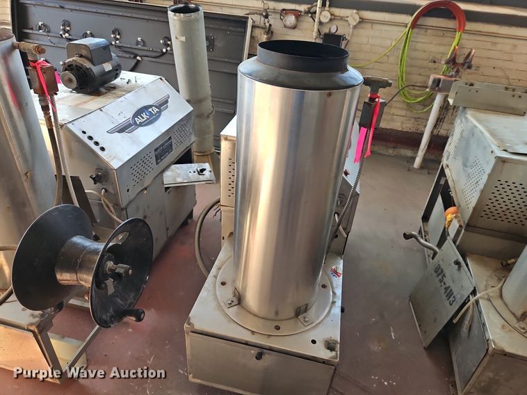 image for item EI8317 (3) Alkota 4201 NG UL hot pressure washers