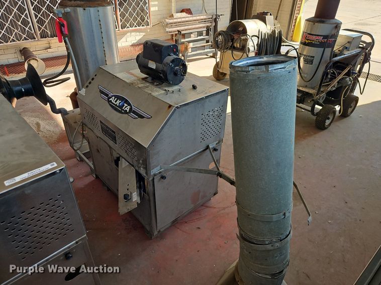 image for item EI8317 (3) Alkota 4201 NG UL hot pressure washers