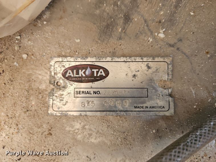 image for item EI8317 (3) Alkota 4201 NG UL hot pressure washers