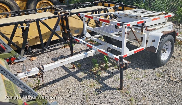 image for item EI8320 2007 K&K Systems 2000R25 radar trailer