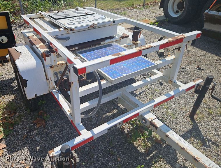 image for item EI8320 2007 K&K Systems 2000R25 radar trailer
