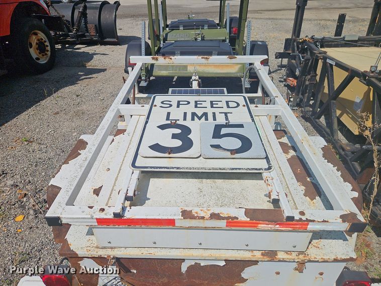 image for item EI8320 2007 K&K Systems 2000R25 radar trailer