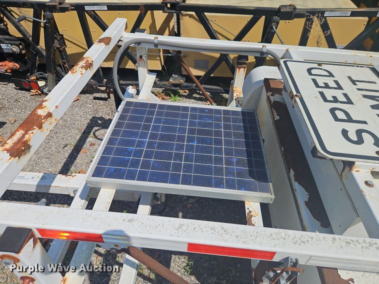 image for item EI8320 2007 K&K Systems 2000R25 radar trailer