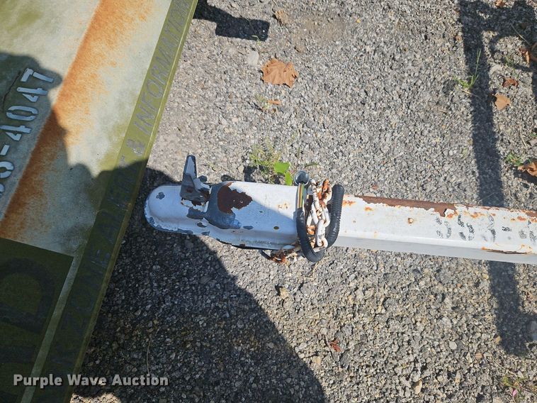 image for item EI8320 2007 K&K Systems 2000R25 radar trailer