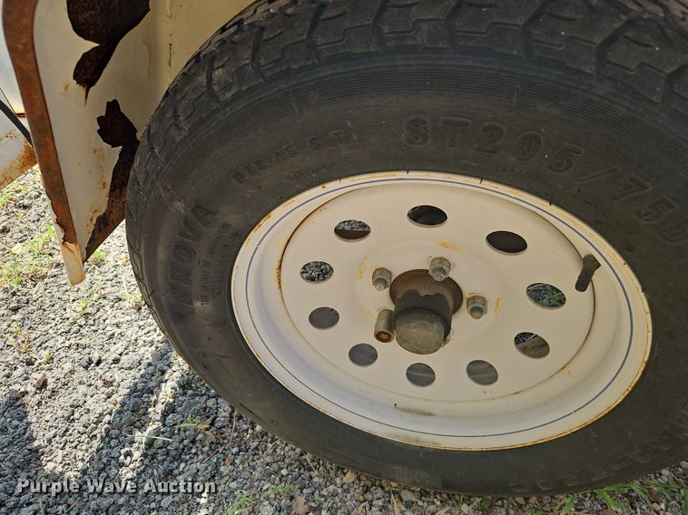 image for item EI8320 2007 K&K Systems 2000R25 radar trailer