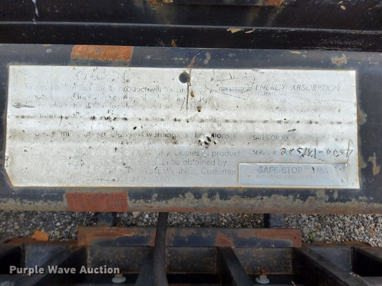 image for item EI8322 2003 Trinity TMA8290 crash attenuator