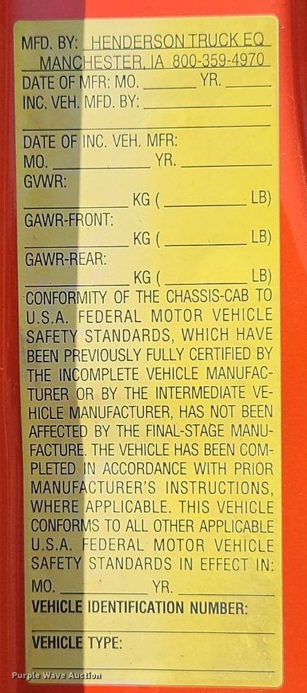 image for item EI8325 2005 International 7400 dump truck