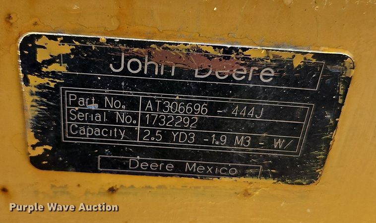 image for item EI8345 2006 John Deere 444J wheel loader