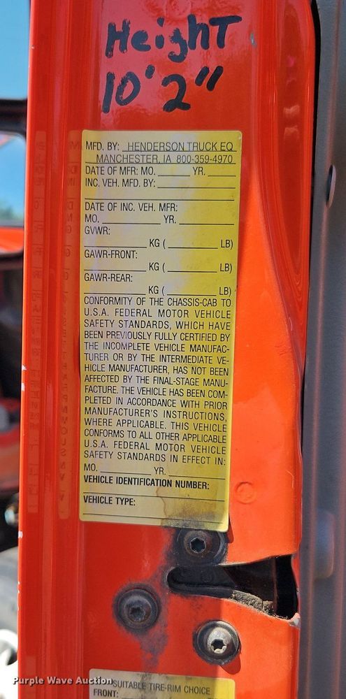 image for item EI8357 2005 International 7400 dump truck