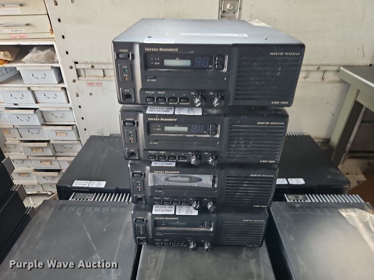 image for item EI8361 (22) Vertex Standard  VXR-7000UD radios