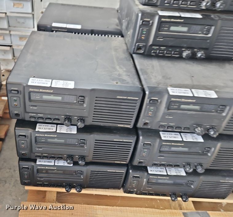 image for item EI8361 (22) Vertex Standard  VXR-7000UD radios