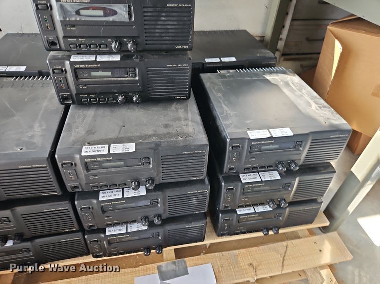 image for item EI8361 (22) Vertex Standard  VXR-7000UD radios
