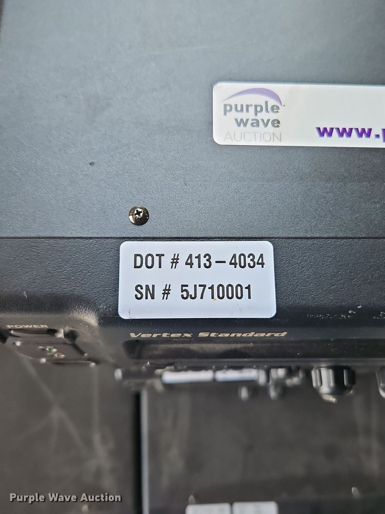 image for item EI8361 (22) Vertex Standard  VXR-7000UD radios