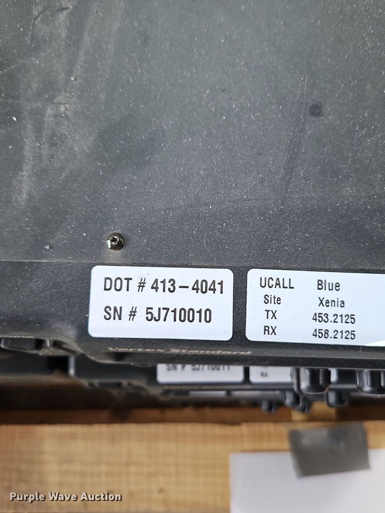 image for item EI8361 (22) Vertex Standard  VXR-7000UD radios