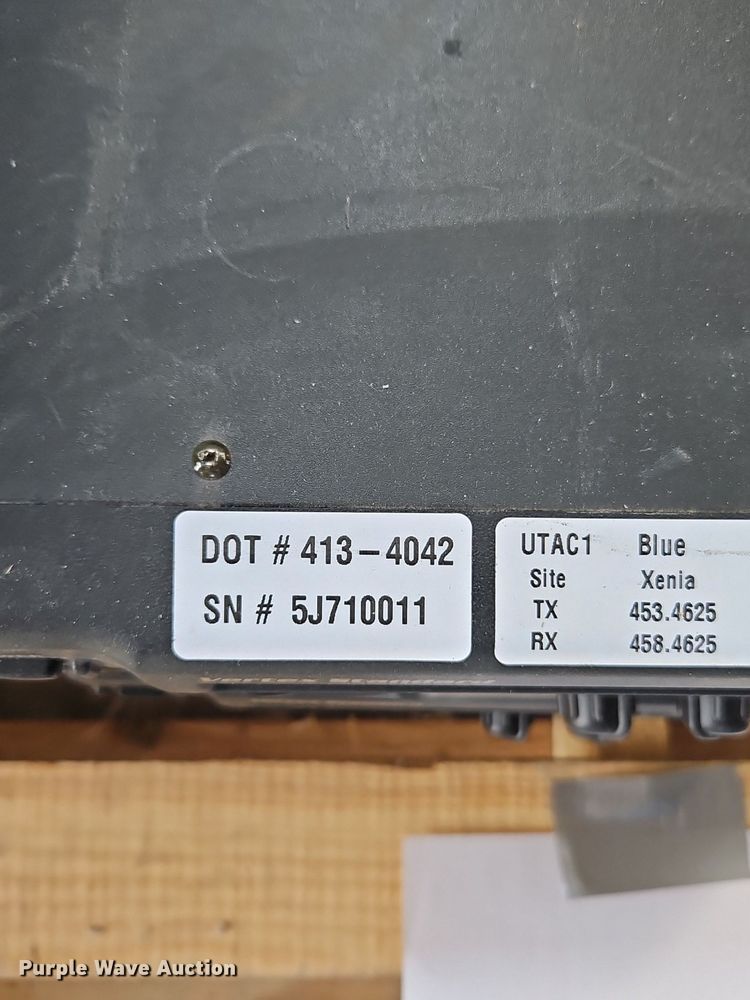 image for item EI8361 (22) Vertex Standard  VXR-7000UD radios