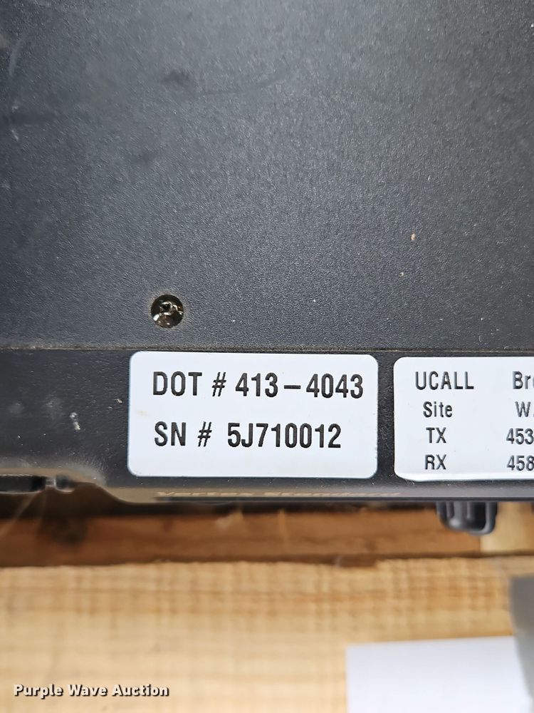 image for item EI8361 (22) Vertex Standard  VXR-7000UD radios