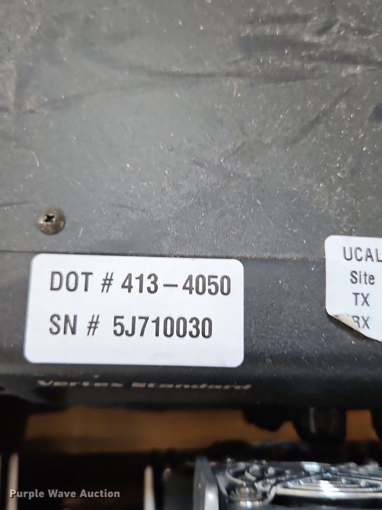 image for item EI8361 (22) Vertex Standard  VXR-7000UD radios