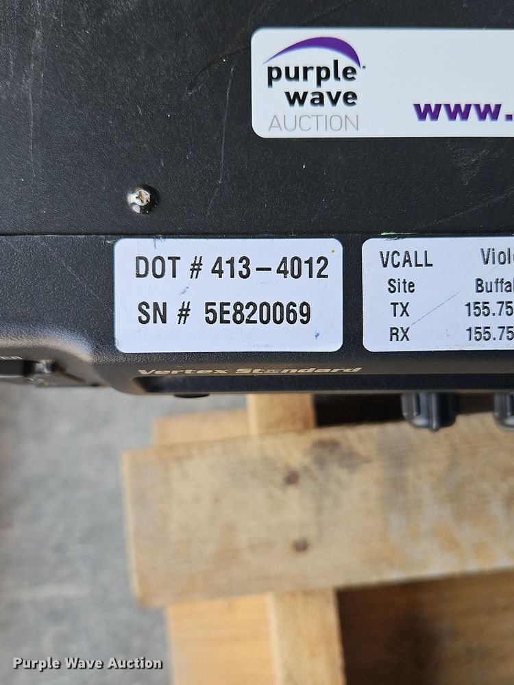 image for item EI8362 (22) Vertex Standard VXR-7000V radios