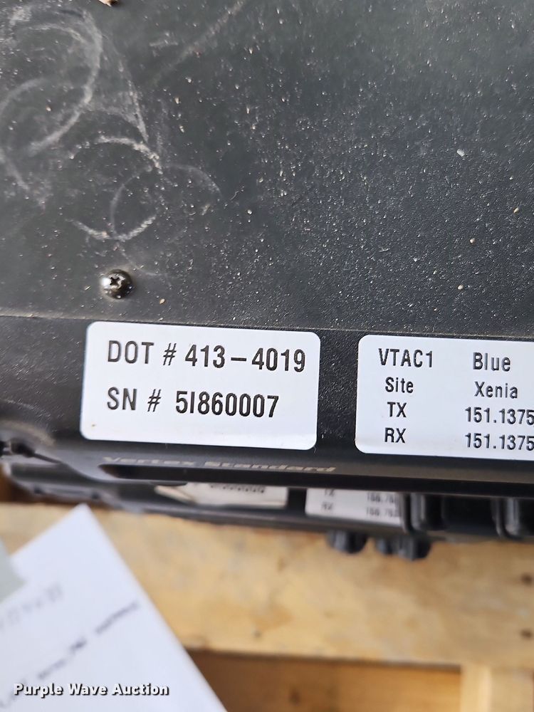 image for item EI8362 (22) Vertex Standard VXR-7000V radios