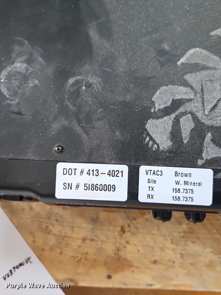 image for item EI8362 (22) Vertex Standard VXR-7000V radios