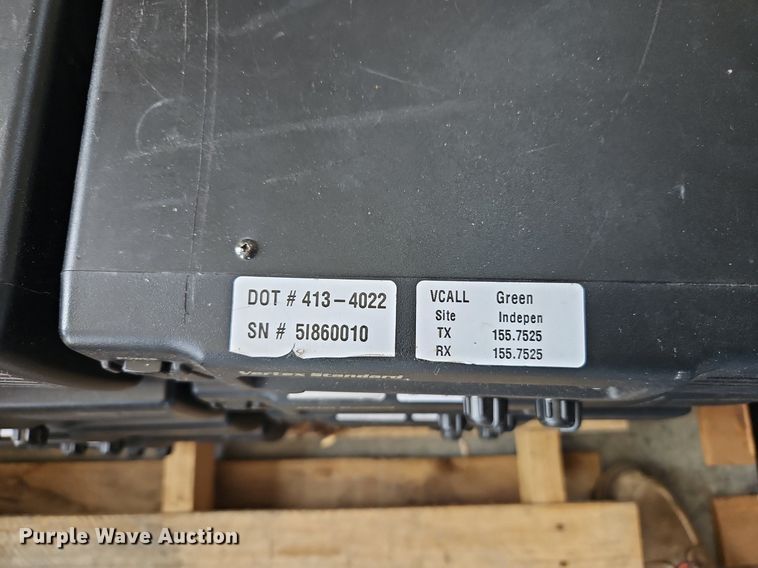 image for item EI8362 (22) Vertex Standard VXR-7000V radios