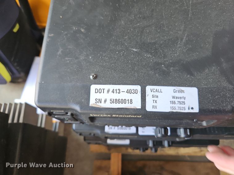 image for item EI8362 (22) Vertex Standard VXR-7000V radios