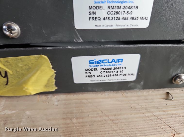 image for item EI8363 (10) Sinclair RM305-204S1B radio receivers