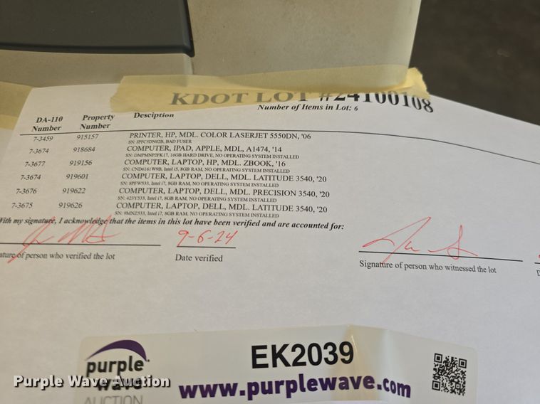 image for item EK2039 Electronics