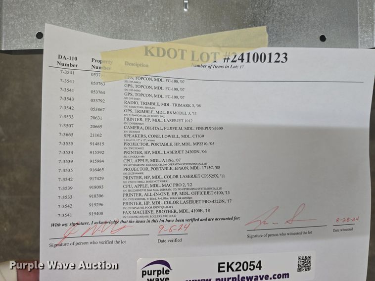 image for item EK2054 Electronics