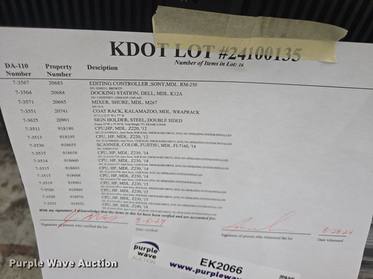 image for item EK2066 Electronics