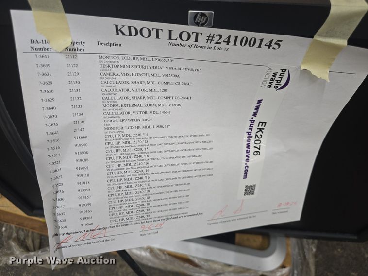 image for item EK2076 Electronics