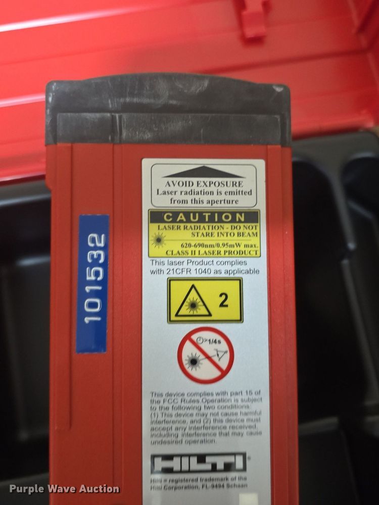 image for item EK2080 Hilti PD10 laser range meter