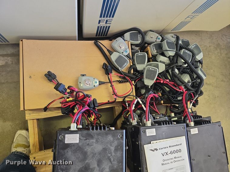 image for item EK2089 (23) Vertex VX-6000LB lowband radios