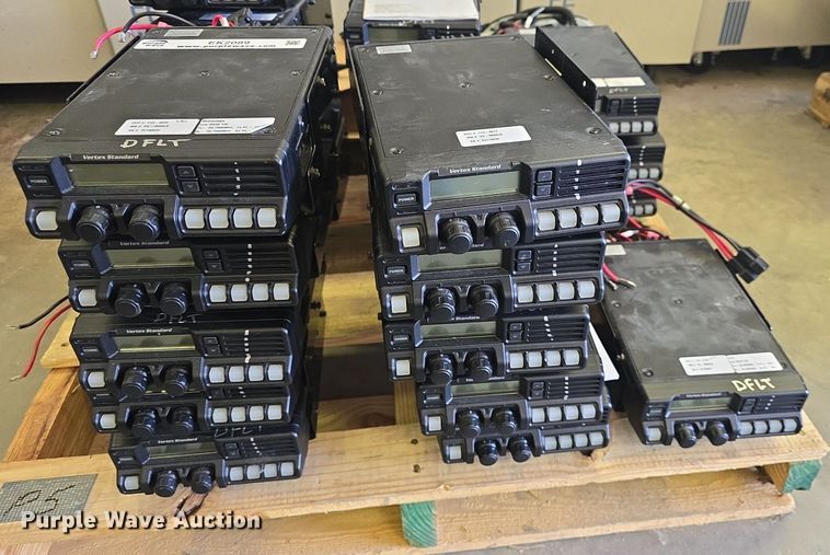 image for item EK2089 (23) Vertex VX-6000LB lowband radios