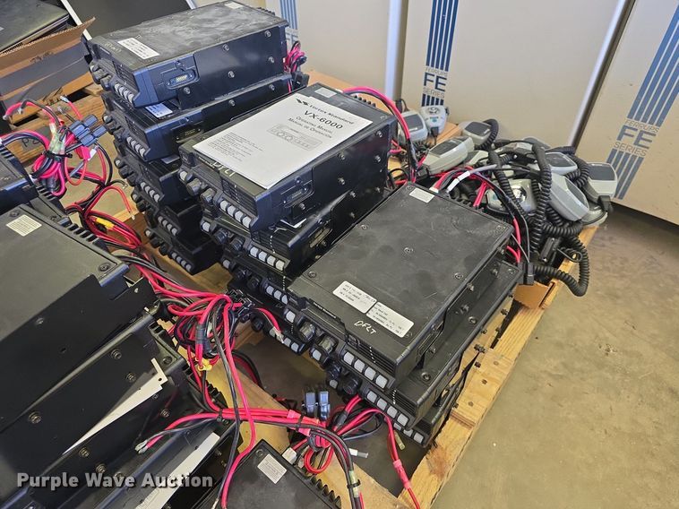 image for item EK2089 (23) Vertex VX-6000LB lowband radios